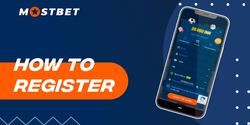 To enjoy Mostbet casino games and place sports bets, you must complete the registration process first.
