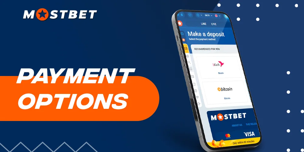 Payment options of Mostbet in Bangladesh