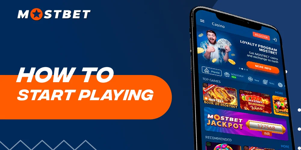 How to start playing at Mostbet casino